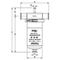 Wasserabscheider Typ: 8849 Serie: S11A Edelstahl Entlüftungsanschluss Tri-clamp ASME BPE